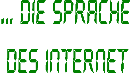 Die Sprache des Internet
