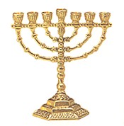 eine Menorah