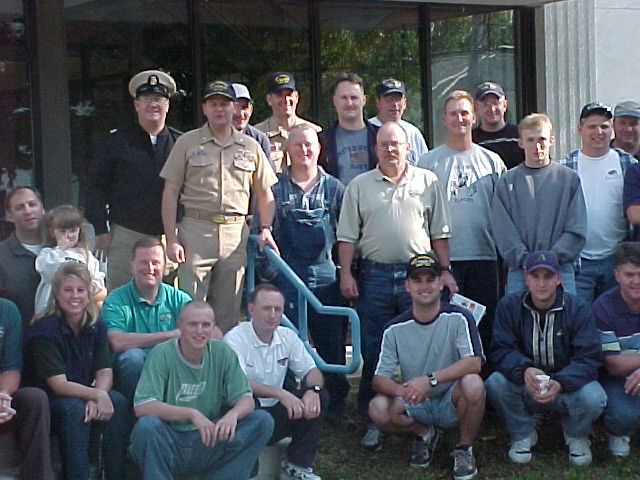 crew at Town hall