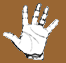Palmistry, hand reading, palm reading, psychic and paranormal logo