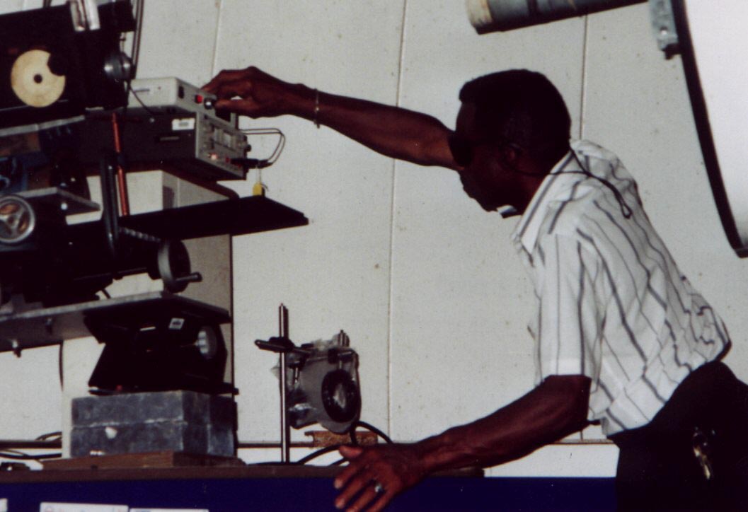 Fred setting the High Voltage