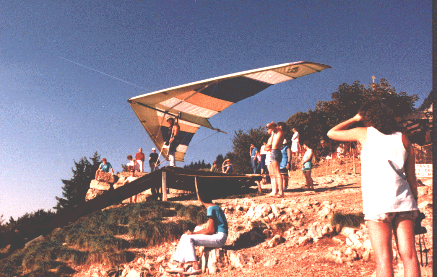Dave Griffith on Annecy take off
