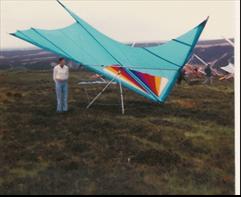 A Wills Wing Super Swallowtail glider