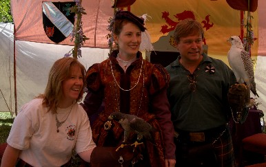 Royal falconers