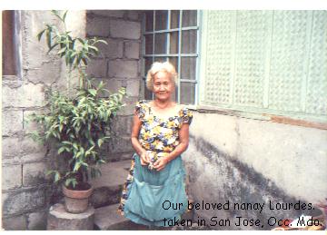 Nanay Lourdes