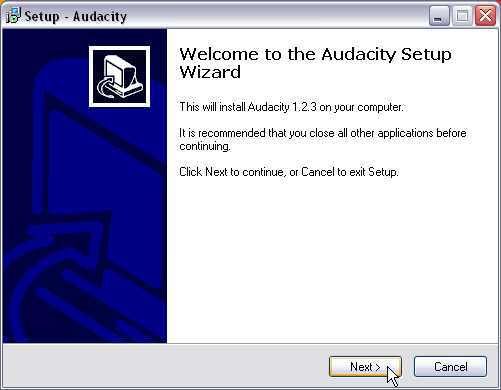 Audacity Setup