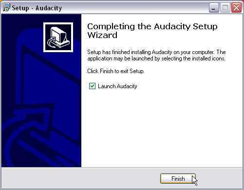 Audacity Setup