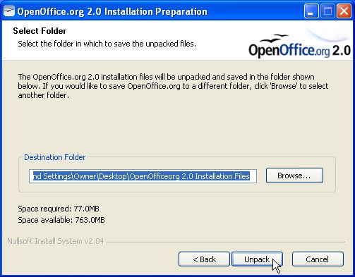 OpenOffice.org Installer