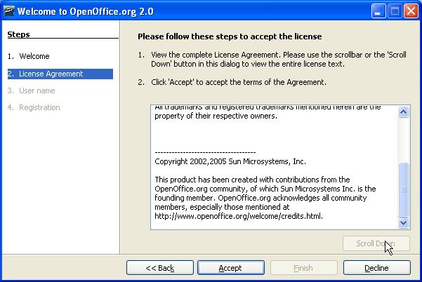 OpenOffice.org Installer