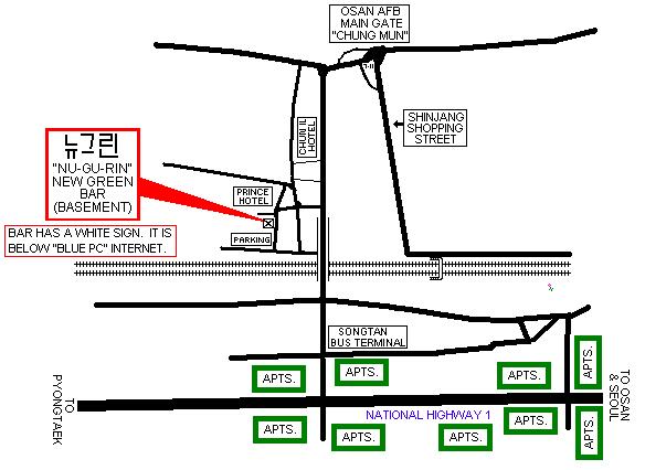 New Green Bar in Songtan!