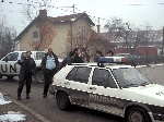 checking a police patrol unit