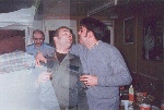 Farewell party for the crazy Dutch guys