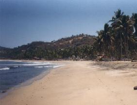 Beach at Sayulita Trailerpark
