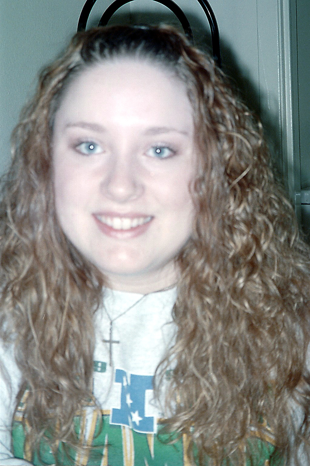 I was at a friends house, about to dye my hair for the first time!!! yikes!