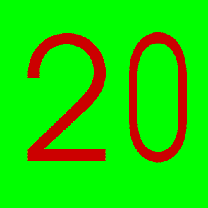 veinte