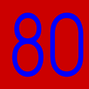 ochenta