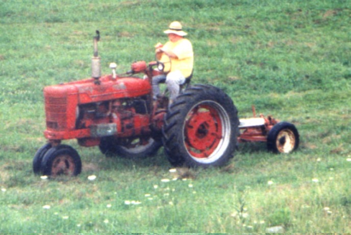 Mowing with the M