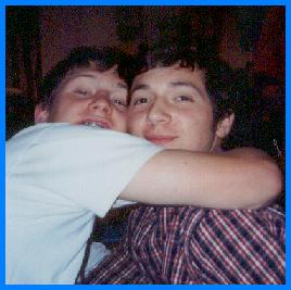 No one's too manly for hugs
