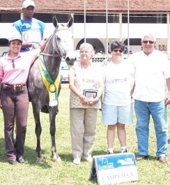 Kate Barcelos, Daniel, Maria Irene, Fab�ola e Lecy Lopes Duval