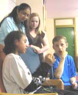 Members of the Youth Club