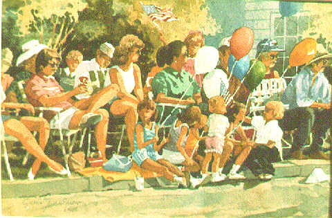 Waiting For The Parade