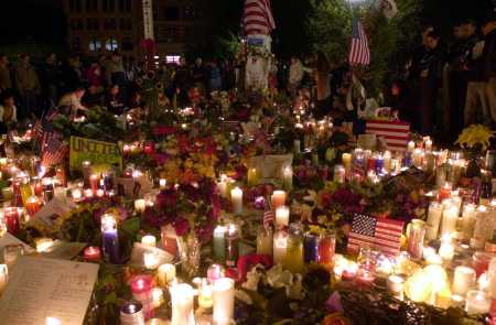 Candles in Union Square