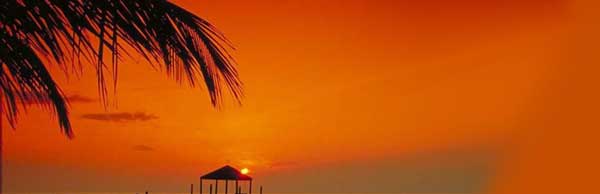 island sunset