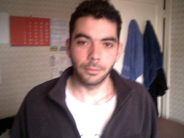 Studying at the library with Panagiotis