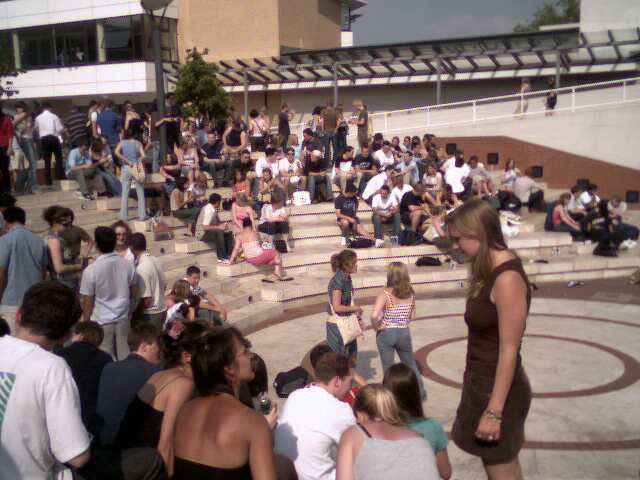 The piazza