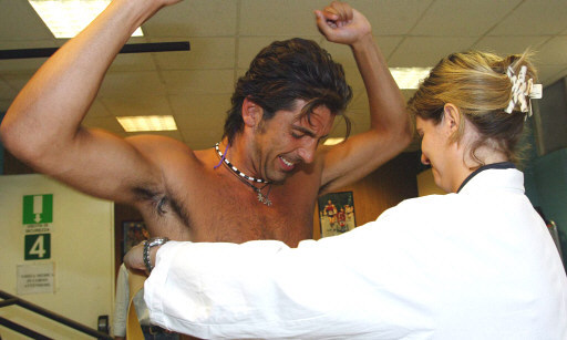 During the summer medical test for Juve