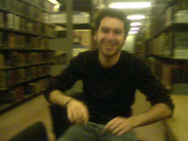 pan in the library