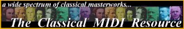 Classical Midi Resources
