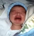 One unhappy baby boy (23kb)