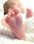 Kaden's right foot (21kb)
