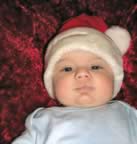 Merry Christmas, baby! Kaden's first Christmas (34kb)