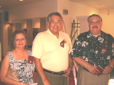 Virginia & Charles Chavez, Rudy Reyes 