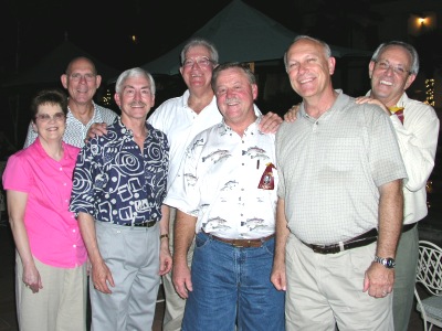 Alice (Crozier) Morganroth, Marvin Morganroth, John Pendleton, Jimmy Wingate, Kenneth Richter, Kent Roberts, Russell Tootle