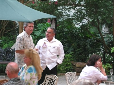 Alan Matthews' head, Jim & Linda Howell, Eddie Ruiz, Domino (Volluz) Patarias
