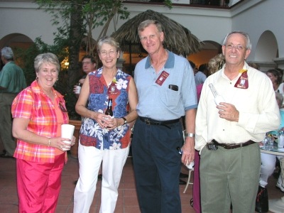 Carolyn (Insall) Moore, John & Linda (Post) Poerner, Russell Tootle
