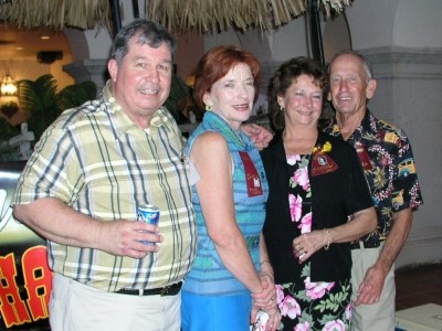 Dennis Uzzell & Estelle, Shirley (McDonald) Rathburn, Bobby (Anglin) Rathburn