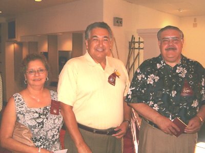 Virginia & Charles Chavez, Rudy Reyes 