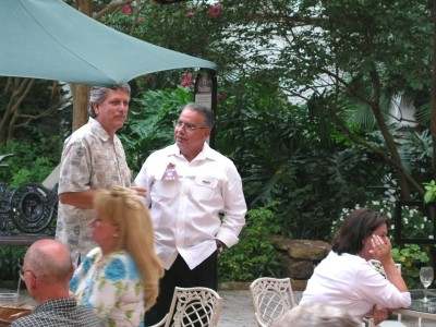 Alan Matthews' head, Jim & Linda Howell, Eddie Ruiz, Domino (Volluz) Patarias