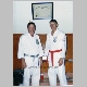 Sensei Harrill with Mr. Harold Mitchum