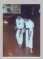 Sensei Harrill teaches Mrs. Paula Rolland