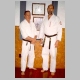 Sensei and Clay Robbins