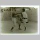 Shimabuku Sensei performs a technique on a young Marine.