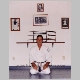 Sensei in front of the Shomen at the Carson Dojo