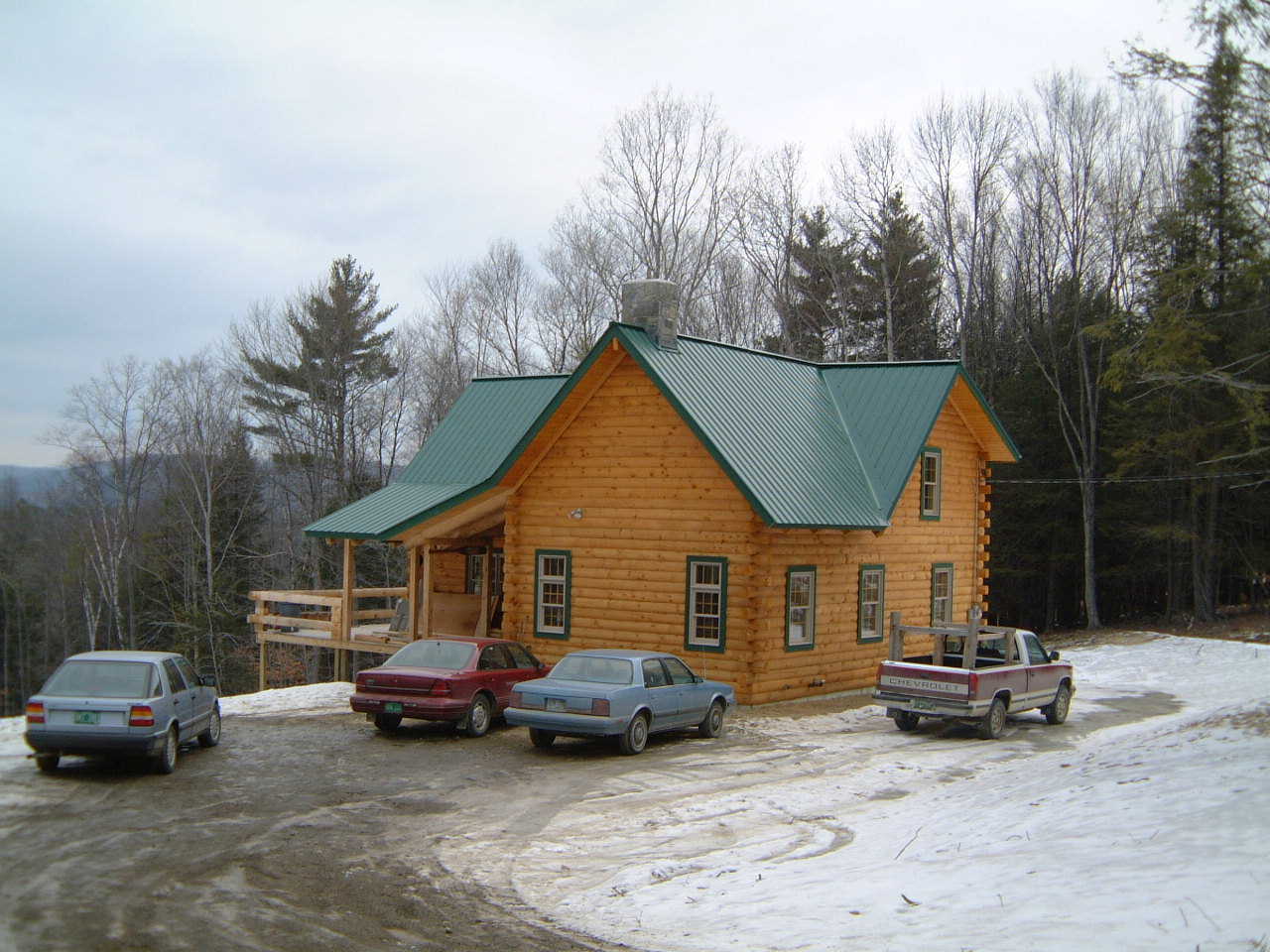 Log Home in Townshend, VT