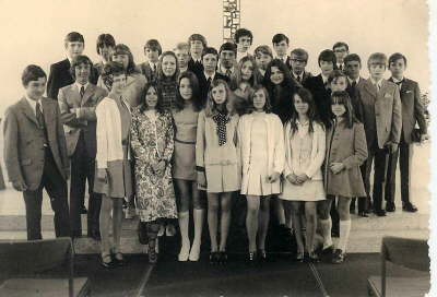 Meine Konfirmandengruppe 1972
