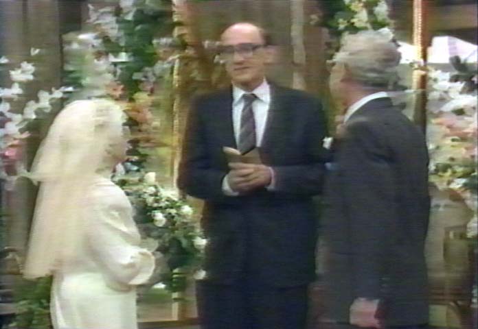 Harvey plays a preacher.